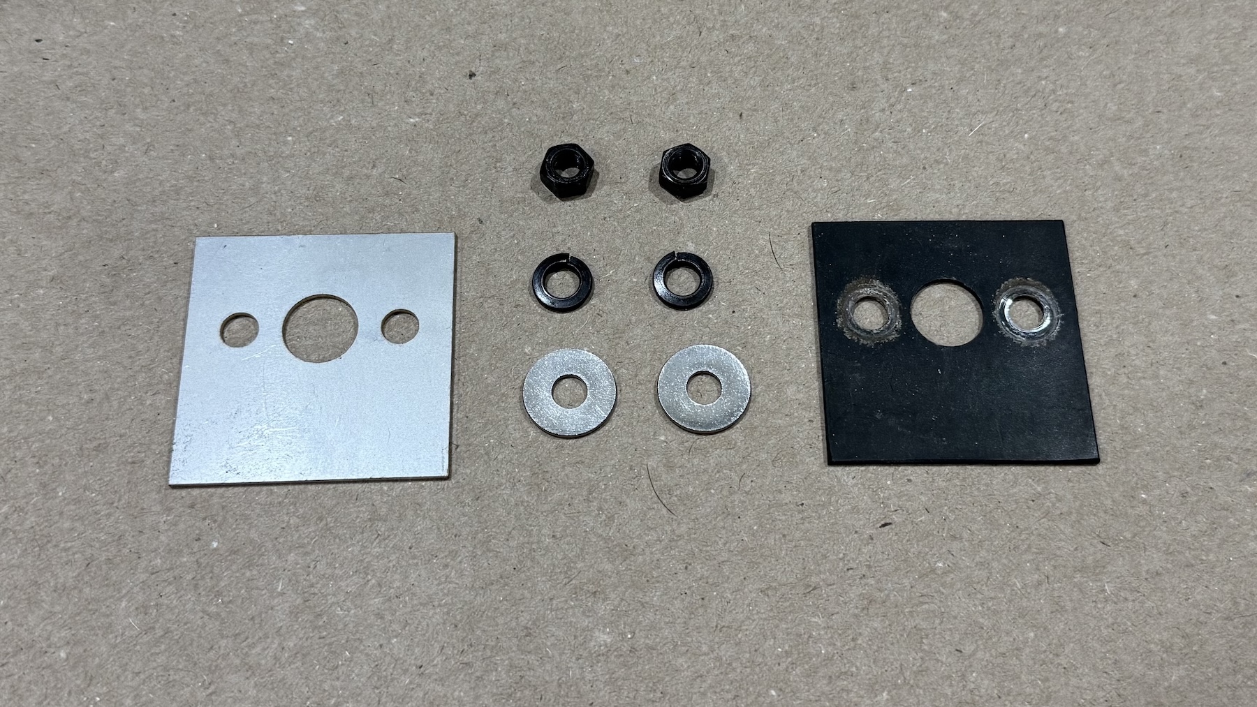 Fog light bracket comparison